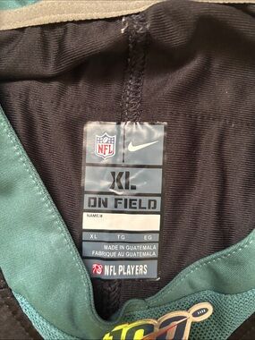 Nike NFL On Field Jersey - Teal and Black
